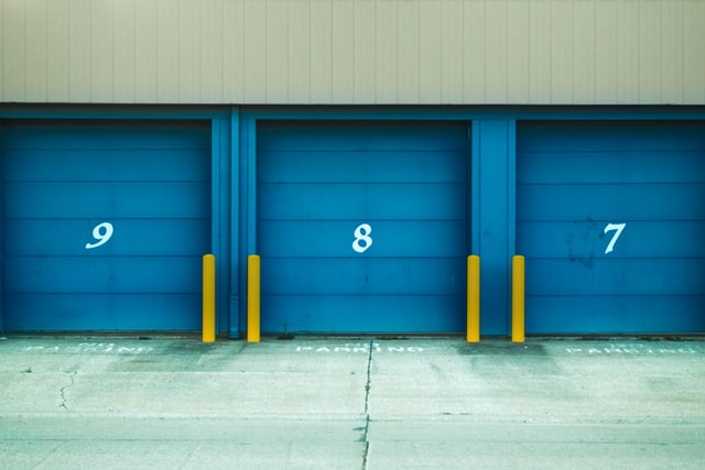 Three storage units that you can use over winter.