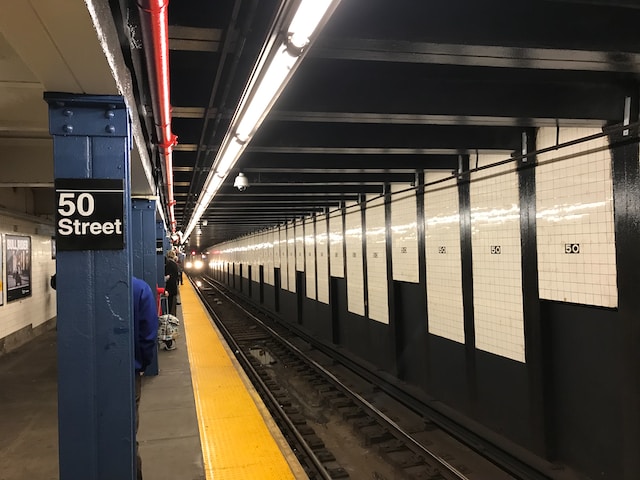 subway station in New York